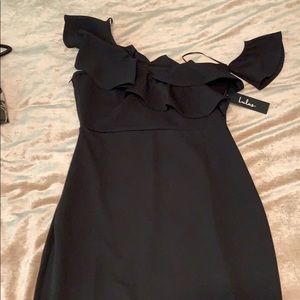 Lulus bodycon black dress